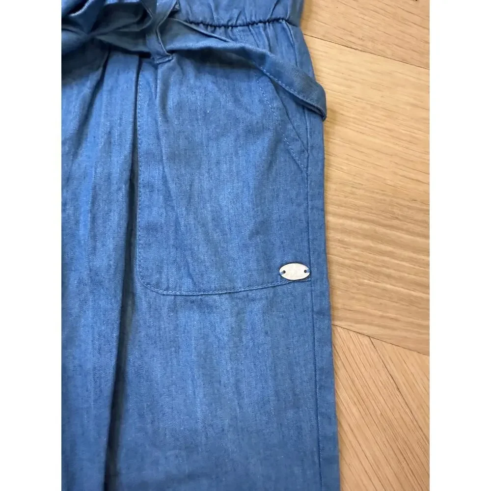 Tartine Et Chocolat - Girls Denim Jumpsuit - Size 3A - Picture 6 of 7